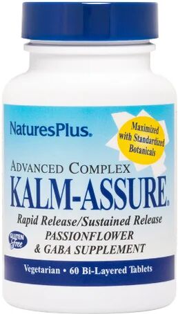 NaturesPlus Kalm-Assure Passiflora Gaba 60comp