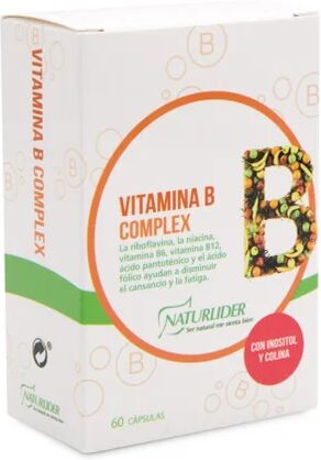 NATURLIDER Vitamina B Complex 60 Capsulas Vegetales