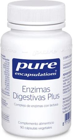 Pure Enzimas Digestivas Plus 90vcaps