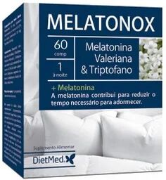 DietMed Melatonox Melatonina Valeriana & Triptofano 60comp