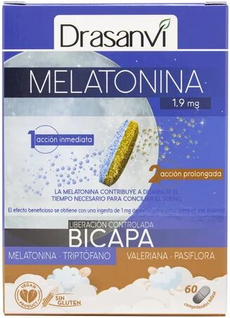 Drasanvi Melatonina Bicapa 60caps