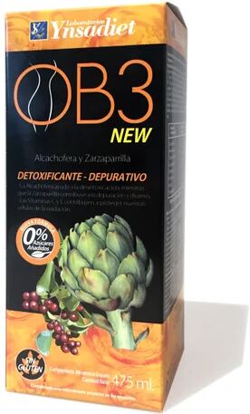 Línea OB OB3 Drenante Jarabe 475ml