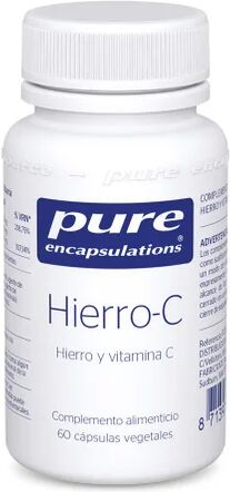 Pure Hierro-C 60vcaps