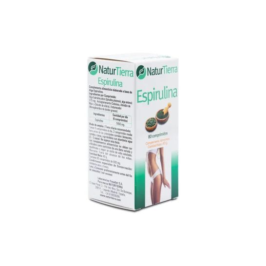 NaturTierra Spirulina 80comps