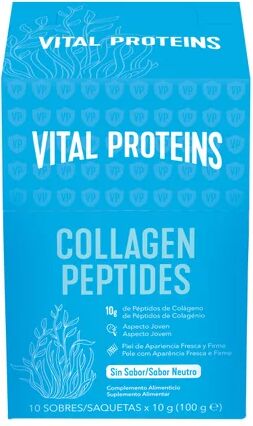 Vital Proteins Collagen Peptides Péptidos de Colágeno Sin Sabor 10 sobres