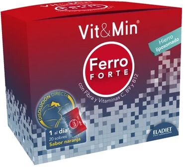 ELADIET Vit& Min Ferro Forte 20 Sobres