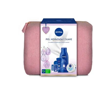 NIVEA Neceser Piel Hidratada Suave 6uds