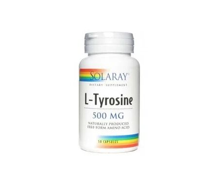 SOLARAY L-Tyrosina 500mg 50caps