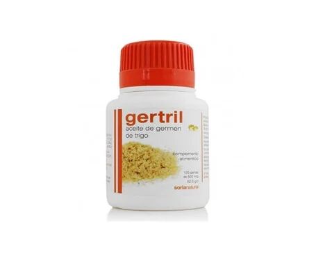 Soria Natural Gertril - Perlas De Aceite De Germen De Trigo 125 Perlas