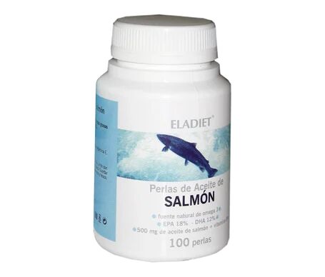 ELADIET aceite de salmón bote 100 perlas