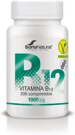 Soria Natural Vitamina B12 250mg Vegan 200comp