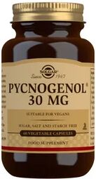 Solgar Pycnogenol 30mg Extracto de Corteza de Pino 60vcaps