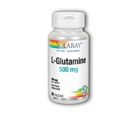 SOLARAY L-Glutamina 500mg 50caps