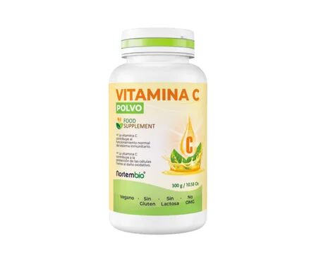 Nortembio Vitamina C En Polvo L-Ascórbico 300g