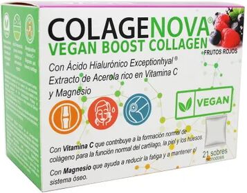 Colagenova Vegan Boost Frutos Rojos 21 Sobres