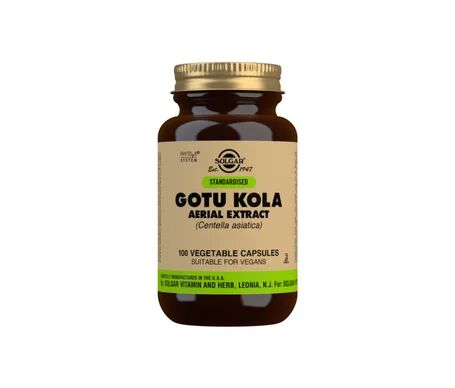 Solgar Gotu Kola Extracto Aéreo 100vcaps