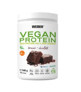 Weider Suplemento Alimenticio Vegan Protein Chocolate 540g