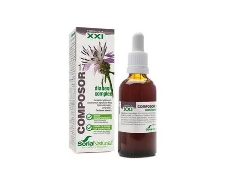 Soria Natural Composor 17 - Diabesil Complex 50ml