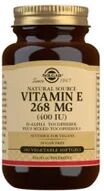 Solgar Vitamina E 400UI 268mg 100 perlas vegetales