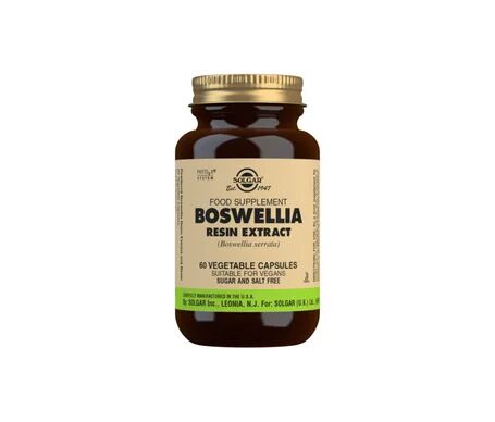 Solgar Boswellia Extracto de Resina 60vcaps