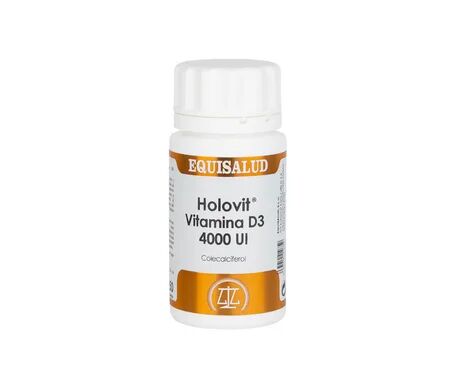 Equisalud Holovit Vitamina D3 4000 UI 50caps