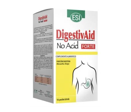 ESI Digestivaid No Acid Forte Pocket Drink 16 sobres