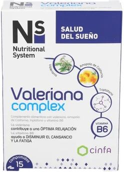 CINFA Ns Valeriana Complex Comprimidos Pack 15 Comprimidos 2 U