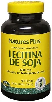 NaturesPlus Lecitina de Soja 1200mg 90perlas