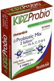 HealthAid Health Aid Kidzprobio 2 Billones + Vitaminas 30comp