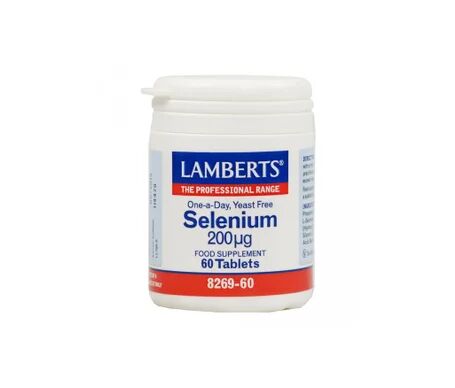 Lamberts Selenium 200mcg 60 Tabletas
