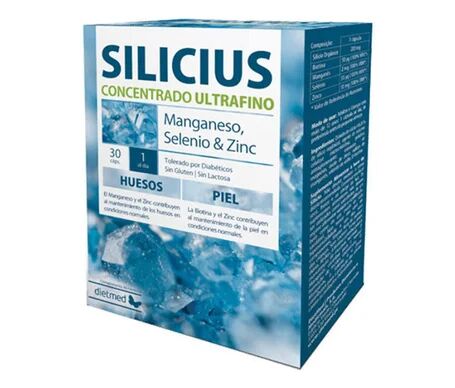 DietMed Silicius 30 Cap Huesos Y Piel