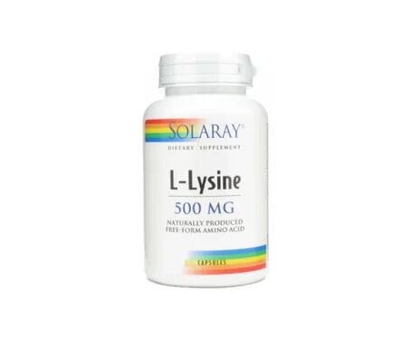 SOLARAY L-Lysine 500mg 60cáps