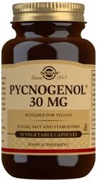 Solgar Pycnogenol 30mg Extracto de Corteza de Pino 30vcaps