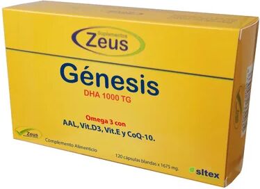 Suplementos Zeus Zeus Génesis DHA TG 1000 30caps