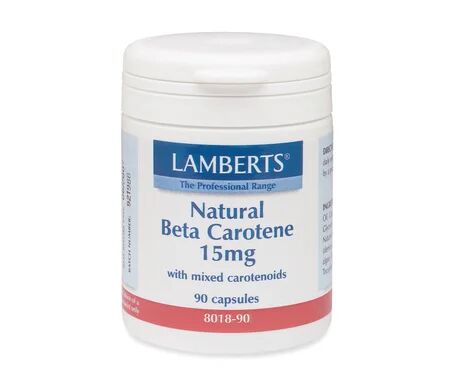 Lamberts Beta Caroteno Natural 15mg 90caps.