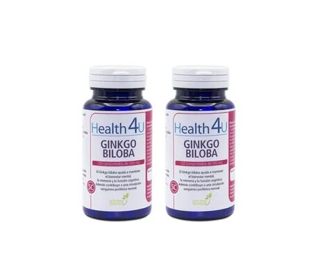 Health 4U Pack Ginkgo Biloba 500mg 2x100comp