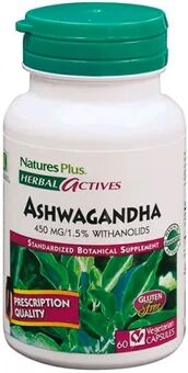 NaturesPlus Ashwagandha 450mg 60caps