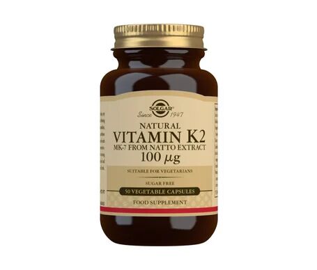 Solgar Vitamina K2 100mcg con MK-7 natural 50vcaps