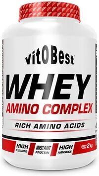 VitoBest Whey Amino Fresas Nata 2000g