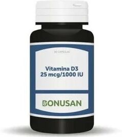 Bonusan Vitamina D3 25 Mcg/1000 U 90 Caps