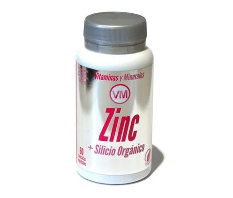 Vitaminas y Minerales Zinc + Silicio Orgánico 60vcaps