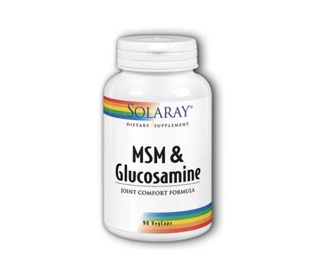 SOLARAY Msm Glucosamina 60 Cap