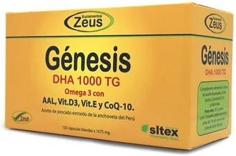 Suplementos Zeus Zeus Génesis DHA TG 1000 120caps