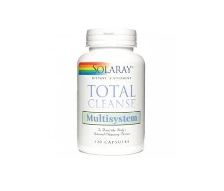 SOLARAY Total Cleanse Multisystem 120cáps