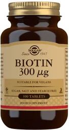 Solgar Biotina 300μg 100comp