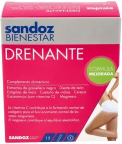 SANDOZ BIENESTAR Drenante 15ampollas