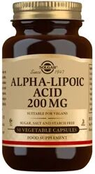 Solgar Ácido Alfa-Lipoico 200mg 50vcaps