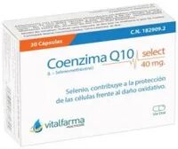 Vitalfarma Coenzima Q10 Select 40 Mg 30 Capsulas