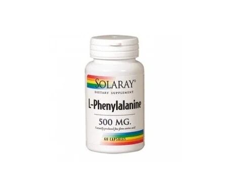 SOLARAY L-phenylalanine 500mg 60cáps
