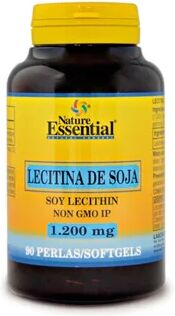 Nature Essential Lecitina de Soja 1200mg 90 Perlas